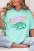 Pink Later Gator Comfort Colors Adult Ring-Spun Cotton Tee