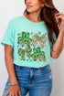 Lucky Luxe Bows Comfort Colors Adult Ring-Spun Cotton Tee