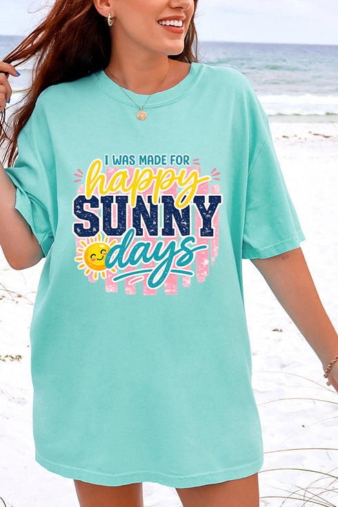 Made For Sunny Days Comfort Colors Adult Ring-Spun Cotton Tee