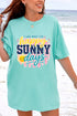 Made For Sunny Days Comfort Colors Adult Ring-Spun Cotton Tee