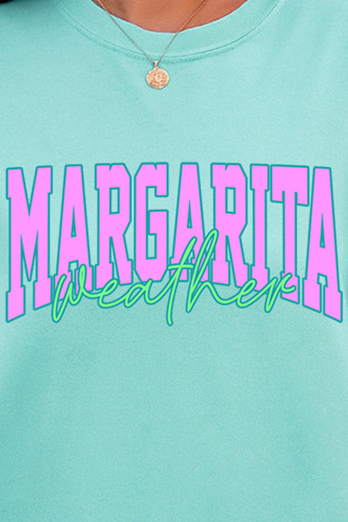 Margarita Weather Color Block Comfort Colors Adult Ring-Spun Cotton Tee