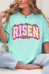 Risen In Color Comfort Colors Adult Ring-Spun Cotton Tee