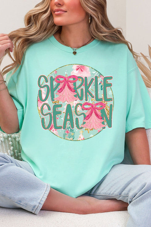 Sparkle Season Comfort Colors Adult Ring-Spun Cotton Tee