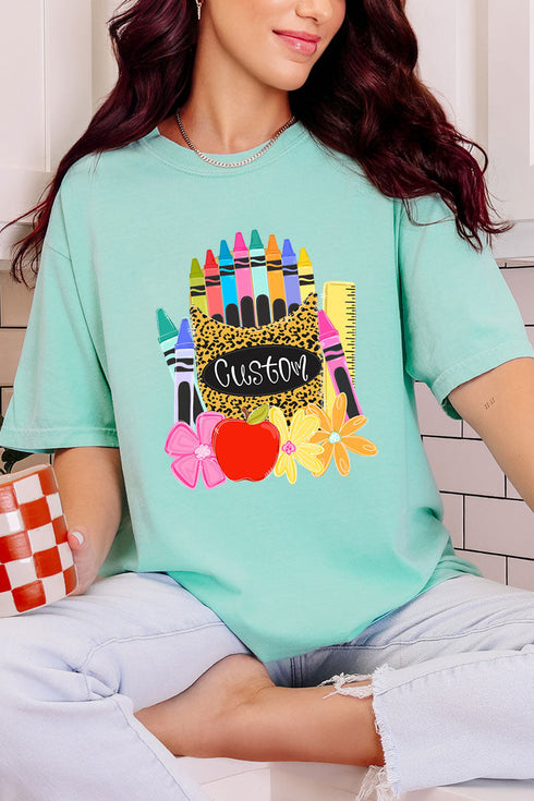 Personalized Teaching In Full Color Comfort Colors Adult Ring-Spun Cotton Tee *Enter Your Name