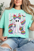 Rainbow Glam Ghost Comfort Colors Adult Ring-Spun Cotton Tee