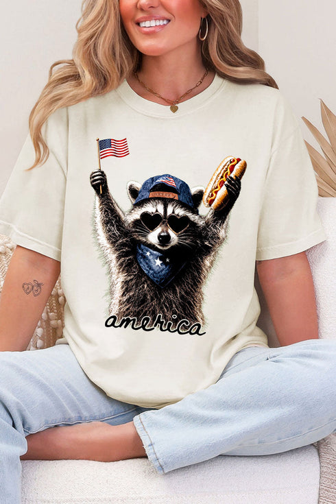 America's Backyard BBQ Bandit Comfort Colors Adult Ring-Spun Cotton Tee