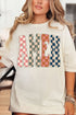Checkered Amen Comfort Colors Adult Ring-Spun Cotton Tee