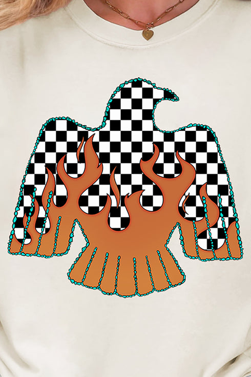 Checkerfire Thunderbird Comfort Colors Adult Ring-Spun Cotton Tee