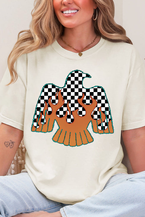 Checkerfire Thunderbird Comfort Colors Adult Ring-Spun Cotton Tee