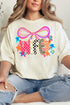 Colorful Preppy Wifey Comfort Colors Adult Ring-Spun Cotton Tee