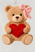 Cozy Heart Cub Faux Yarn Comfort Colors Adult Ring-Spun Cotton Tee