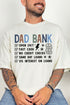 Dad Bank Comfort Colors Adult Ring-Spun Cotton Tee