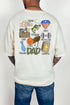 Dad Things Front & Back Comfort Colors Adult Ring-Spun Cotton Tee