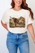 Desert Monarch Longhorn Comfort Colors Adult Ring-Spun Cotton Tee