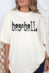 Distressed Baseball. Comfort Colors Adult Ring-Spun Cotton Tee