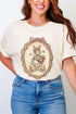 Easter Belle Spring Bunny Comfort Colors Adult Ring-Spun Cotton Tee