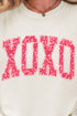 Faux Glitter XOXO Comfort Colors Adult Ring-Spun Cotton Tee