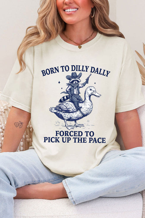 Forced To Pick Up the Pace Comfort Colors Adult Ring-Spun Cotton Tee