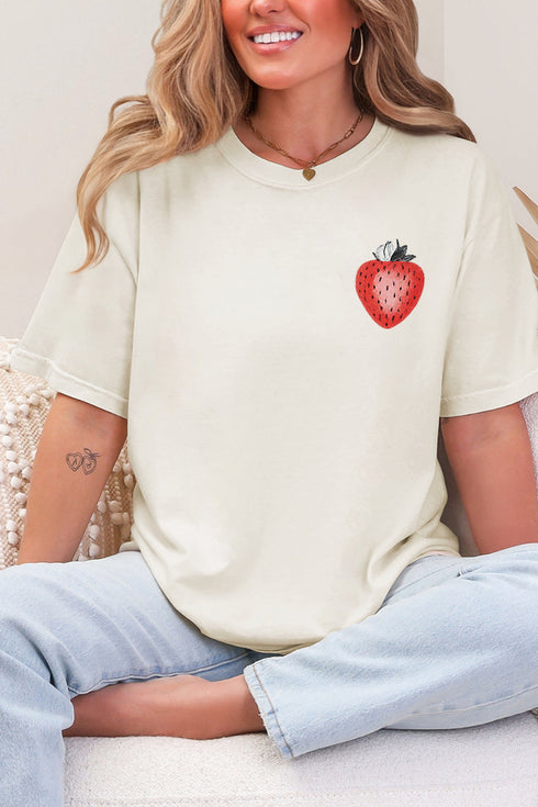 Got Fruit? Fruit Of The Spirit Front & Back Design Comfort Colors Adult Ring-Spun Cotton Tee
