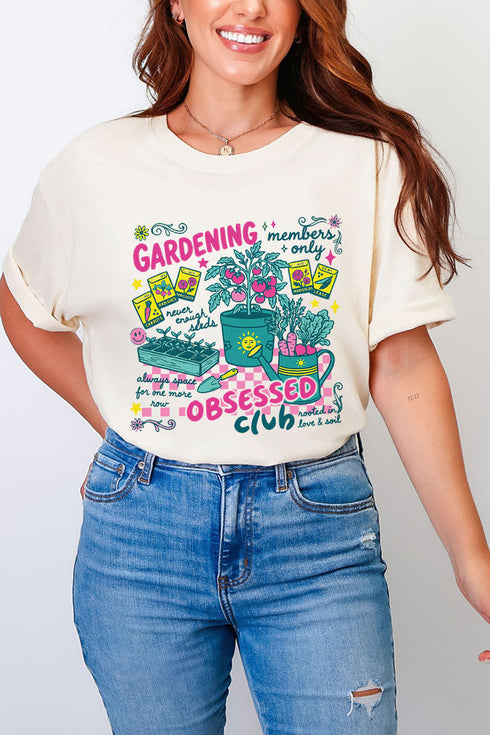 Gardening Club Comfort Colors Adult Ring-Spun Cotton Tee