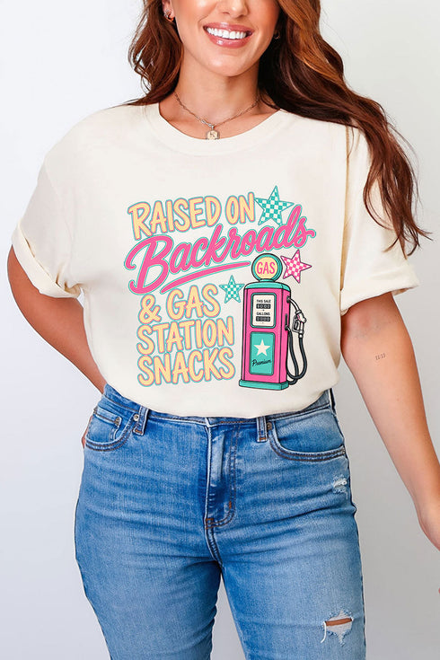 Gas Station Snacks Comfort Colors Adult Ring-Spun Cotton Tee