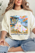 Ghost Mentally I'm Here Comfort Colors Adult Ring-Spun Cotton Tee
