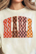 Girlie Check Mama Comfort Colors Adult Ring-Spun Cotton Tee