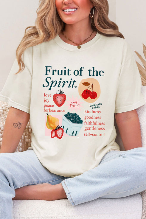 Got Fruit? Fruit Of The Spirit Comfort Colors Adult Ring-Spun Cotton Tee