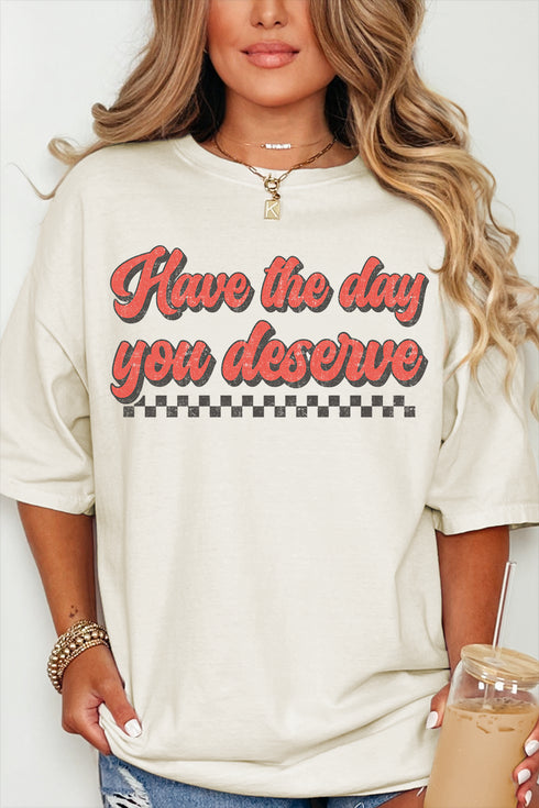 Have A Day Comfort Colors Adult Ring-Spun Cotton Tee