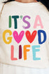 Heart It's A Good Life Comfort Colors Adult Ring-Spun Cotton Tee