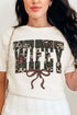 Hunting Wifey Ribbon Comfort Colors Adult Ring-Spun Cotton Tee