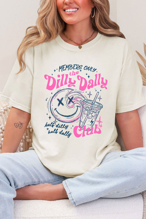 Members Only Dilly Dally Comfort Colors Adult Ring-Spun Cotton Tee