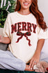 Merry In Plaid Comfort Colors Adult Ring-Spun Cotton Tee
