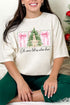 Notes Oh Come Let Us Adore Him Comfort Colors Adult Ring-Spun Cotton Tee