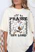 Off To Praise The Lord Comfort Colors Adult Ring-Spun Cotton Tee