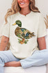 Patchwork Mallard Comfort Colors Adult Ring-Spun Cotton Tee