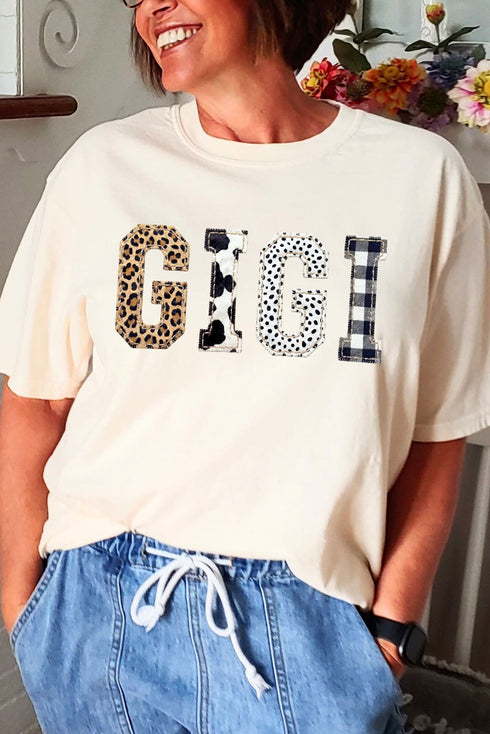 Pattern Play Gigi Comfort Colors Adult Ring-Spun Cotton Tee