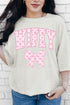 Pink Wifey Coquette Comfort Colors Adult Ring-Spun Cotton Tee