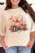 Pretty In Pumpkin Comfort Colors Adult Ring-Spun Cotton Tee