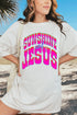 Radiant Sunshine And Jesus Comfort Colors Adult Ring-Spun Cotton Tee