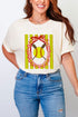 Softball Stripes Comfort Colors Adult Ring-Spun Cotton Tee