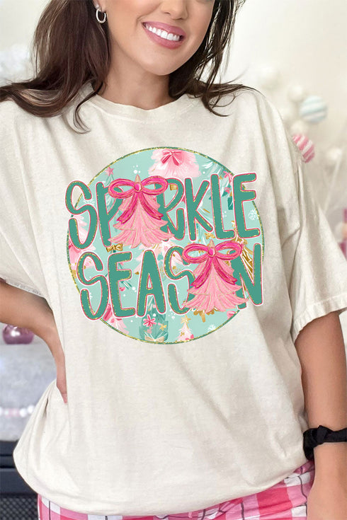 Sparkle Season Comfort Colors Adult Ring-Spun Cotton Tee