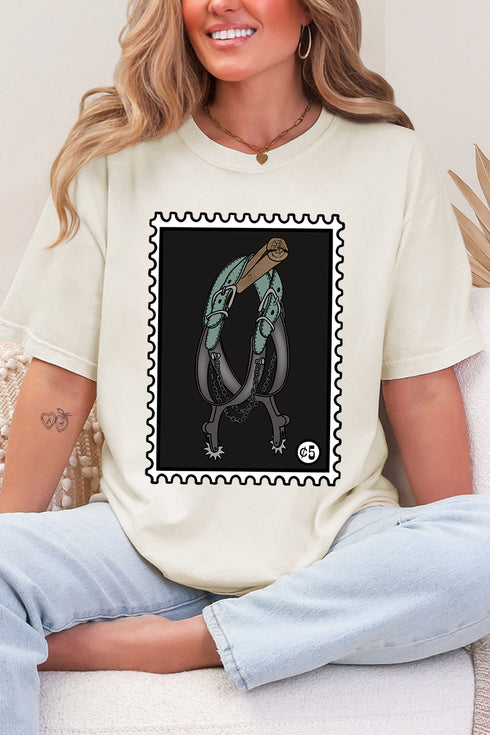 Spur Stamp Comfort Colors Adult Ring-Spun Cotton Tee