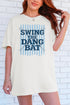 Swing The Dang Bat Comfort Colors Adult Ring-Spun Cotton Tee