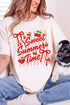 Cherry Sweet Summer Time Comfort Colors Adult Ring-Spun Cotton Tee