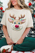 The Colorful Painted Deer Comfort Colors Adult Ring-Spun Cotton Tee