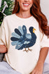 Turkey In Stitches Comfort Colors Adult Ring-Spun Cotton Tee