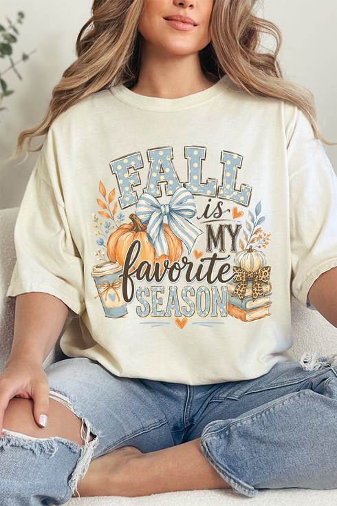 Fall Season Charm Comfort Colors Adult Ring-Spun Cotton Tee