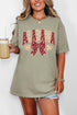 Alabama Blooming Bow Comfort Colors Adult Ring-Spun Cotton Tee