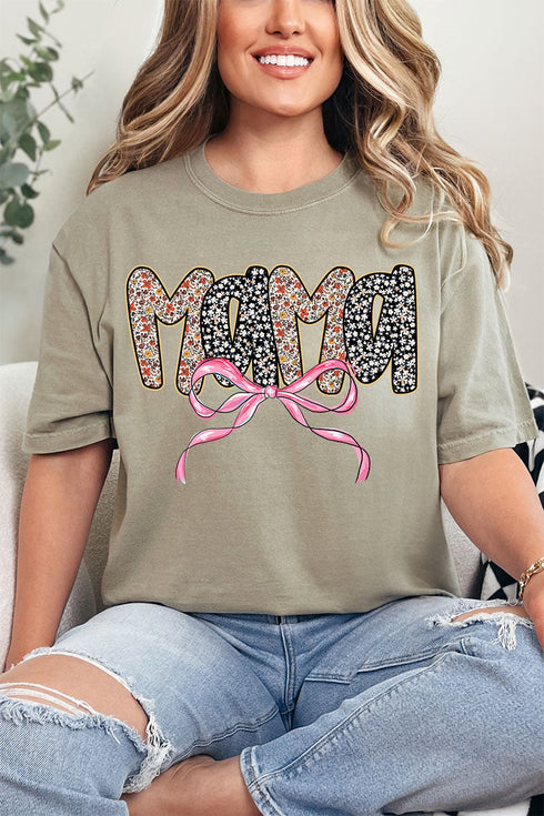 Bubble Mama Ribbon Comfort Colors Adult Ring-Spun Cotton Tee